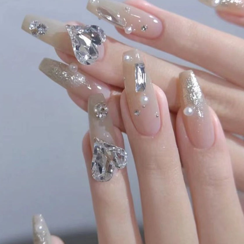 Designer: DuoDuo 2026.Handmade nails Press on Nails DIY Nail Art for woman girl