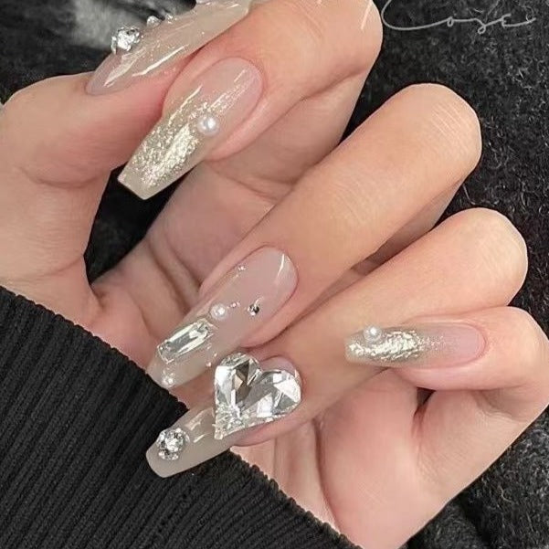 Designer: DuoDuo 2026.Handmade nails Press on Nails DIY Nail Art for woman girl