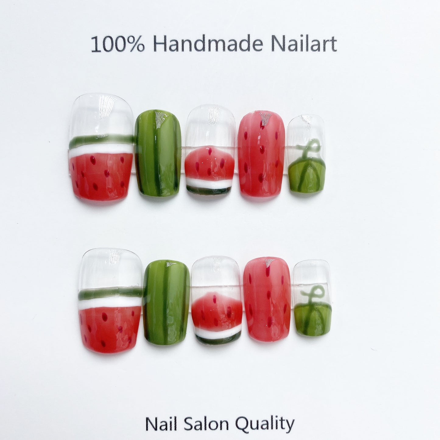 Handmade Nails Press on Nails DIY Nail Art for Woman Girl Nail Design Long Coffin 2023