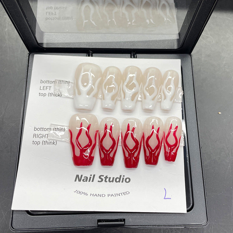 Designer: MeowMeow.Handmade Nail Designs Press on Nails DIY Nail Art for woman girl