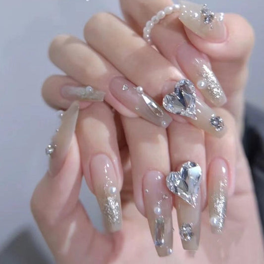 Designer: DuoDuo 2026.Handmade nails Press on Nails DIY Nail Art for woman girl