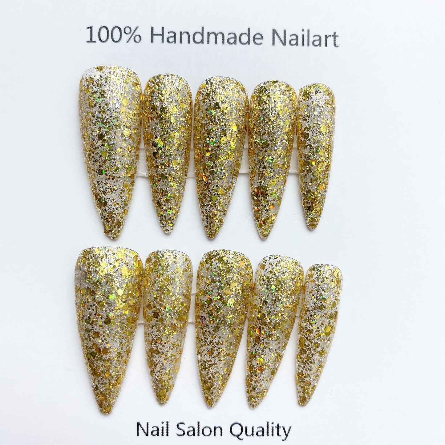 Handmade Nails Press on Nails DIY Nail Art for Woman Girl Nail Design Long Coffin 2023