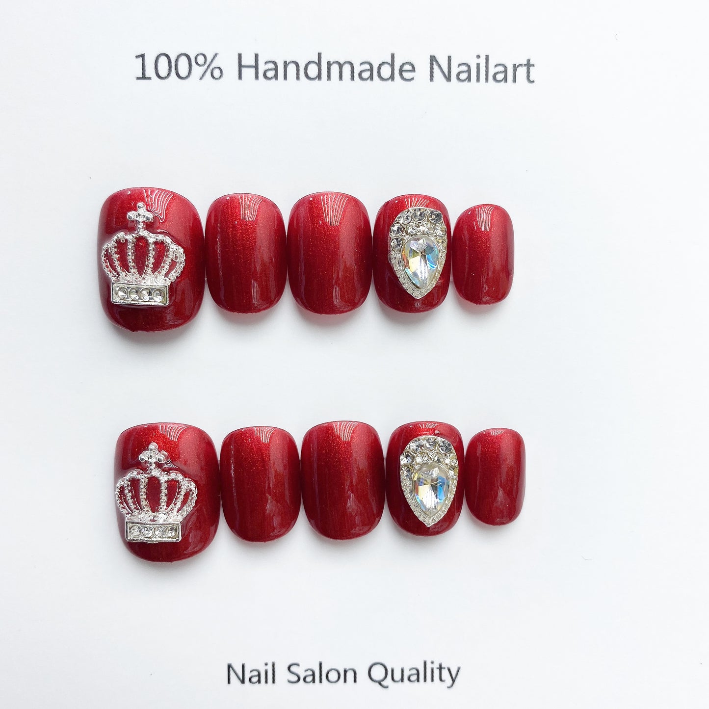 Handmade Nails Press on Nails DIY Nail Art for Woman Girl Nail Design Long Coffin 2023