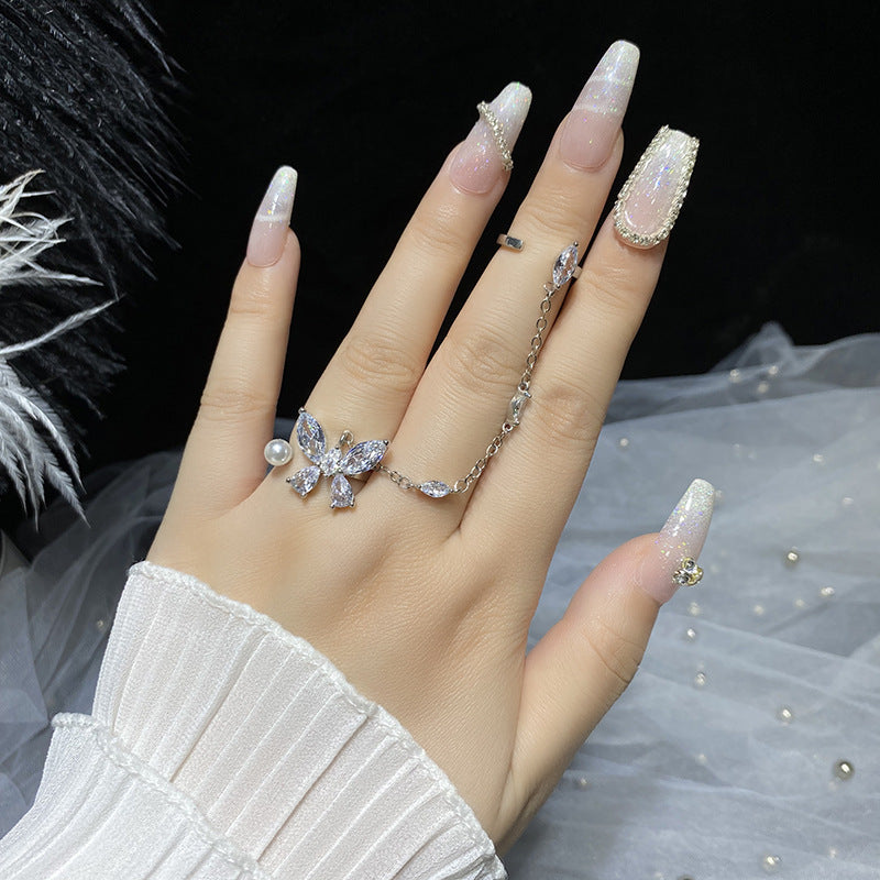 Designer: HuaHua.Handmade nails Press on Nails DIY Nail Art for woman girl Long Coffin pink